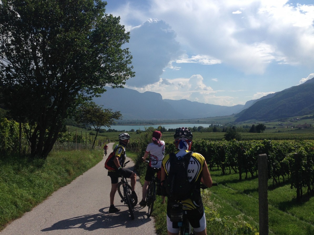 2. Etappe Augustour 2014: Kalterersee