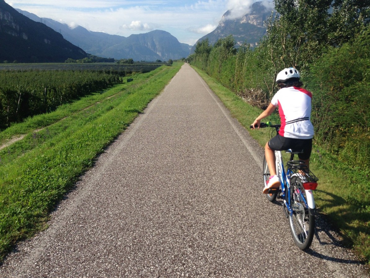 3. Etappe Augustour 2014: Etschradweg